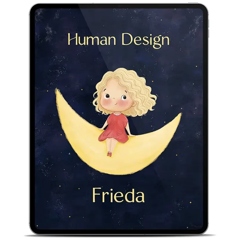 Human Design E-Book auf dem Tablet